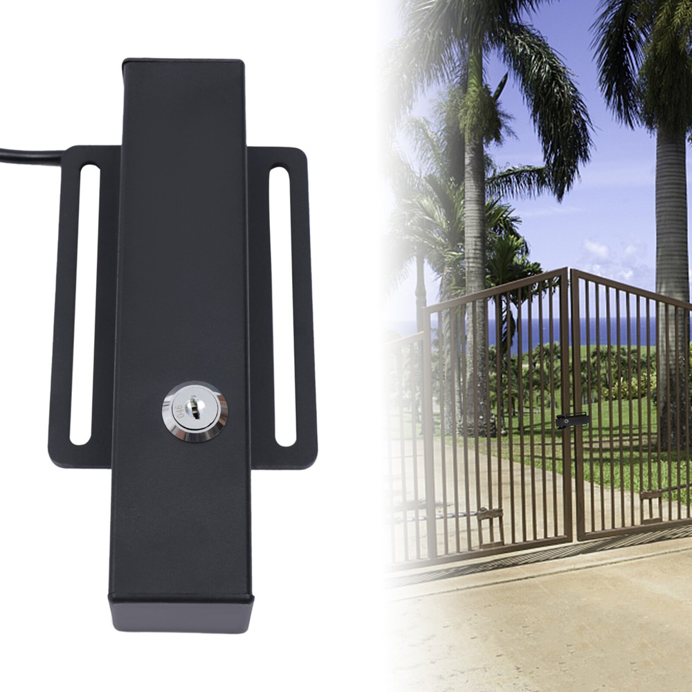 DC/AC12-24V Automatic Electric Gate Lock For Garage Gate Swing Gate Opener