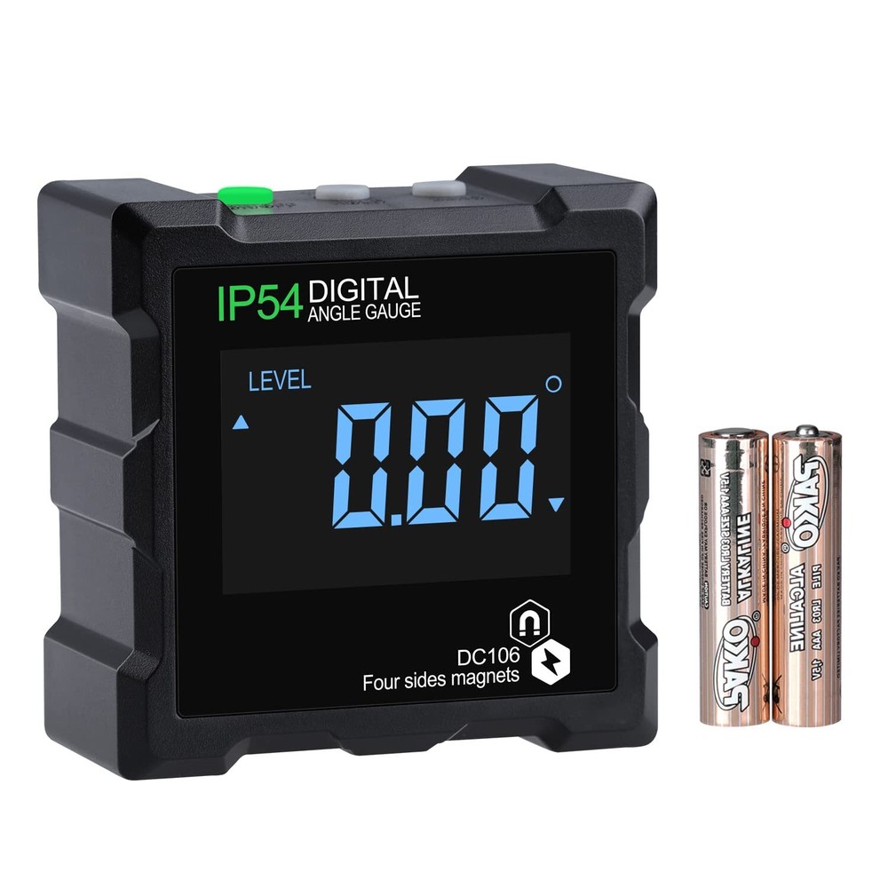 Digital Angle Finder Leerchuang 4-Sided Electronic Level Gauge Tool-image