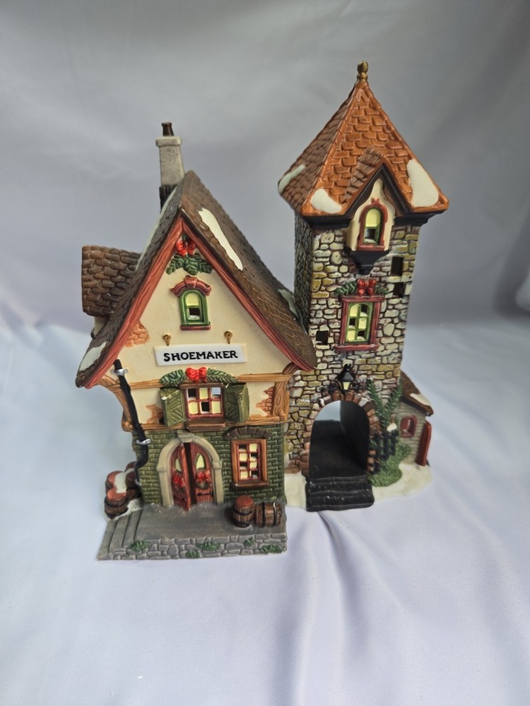 Heartland Valley Village Shoemaker Limited Edition OWell 1999 Mint Condition