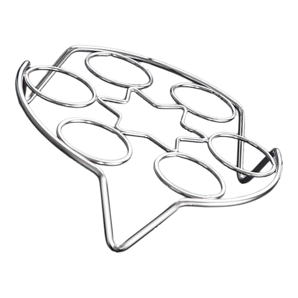 Stainless Steel Steamed Egg Rack Household Egg Steamer Steam Rack Kitchen Supply
