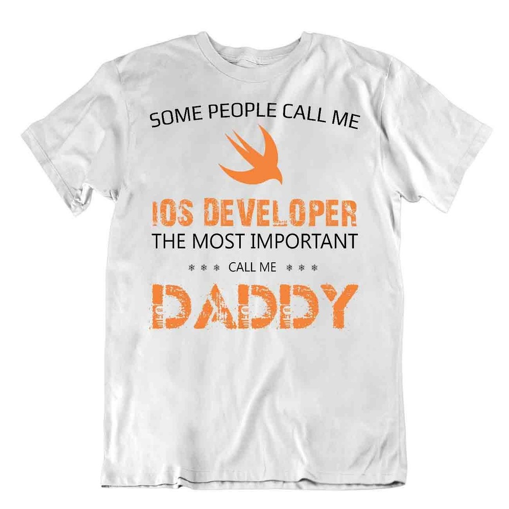 Daddy Developer Tshirt Programmer T-Shirt Best Idea Birthday Gift Tee Shirt