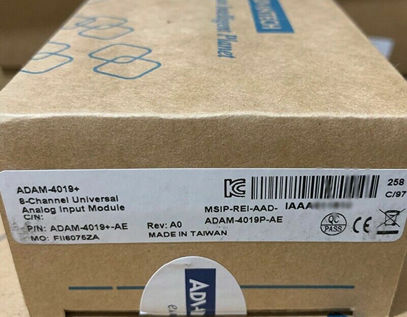 NEW ADVANTECH ADAM-4019+ 8 road isolated digital input module connector