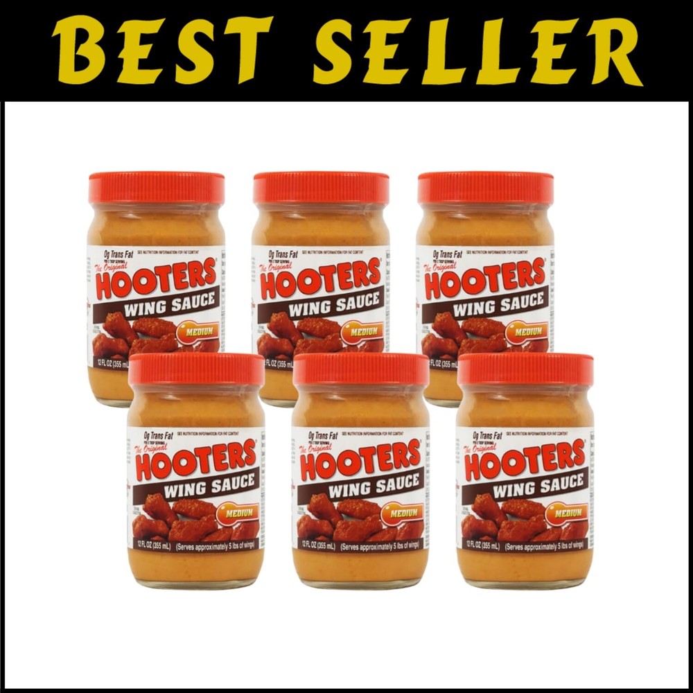 Spicy Medium Wing Sauce for Game Day 6-Pack