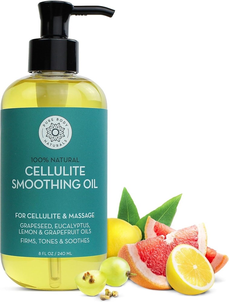 Natural Aceite de Masaje Anticelulitis para Piernas Brazos y Glúteos