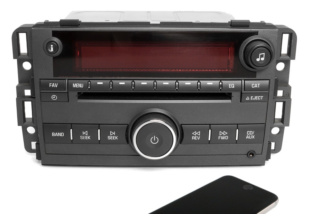 2009 Pontiac Torrent AMFM CD Player Radio w Aux & Bluetooth Upgrade 25994583 US8