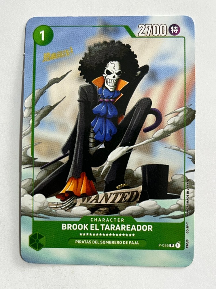 2024 ONE PIECE TCG BROOK THE HUMMER Peru Edition Card #056