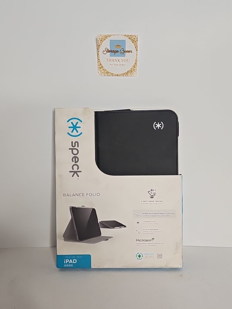 Speck Balance Folio Protective Case for Apple iPad 10th Gen 2022 (10.9-inch)