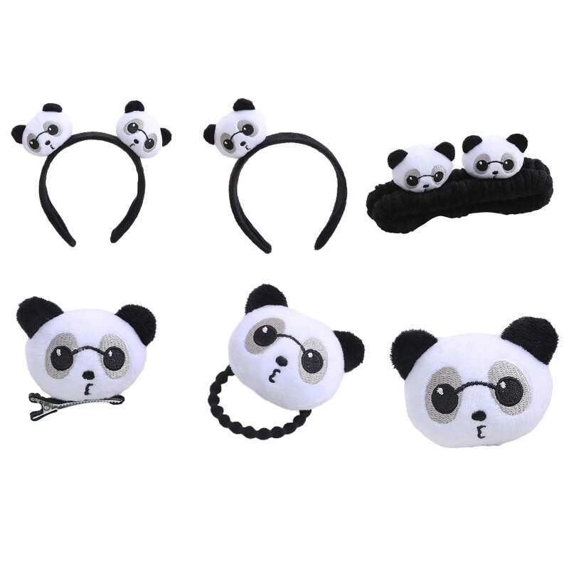 Plush Panda Headband for Kids Festivals and Parties
