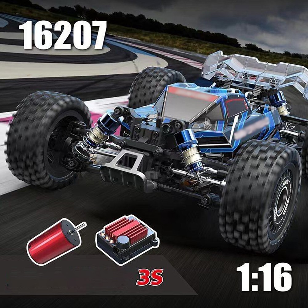 MJX Hyper Go 1/16 4WD Brushless RC Car with 3S LIPO High-Speed Racing