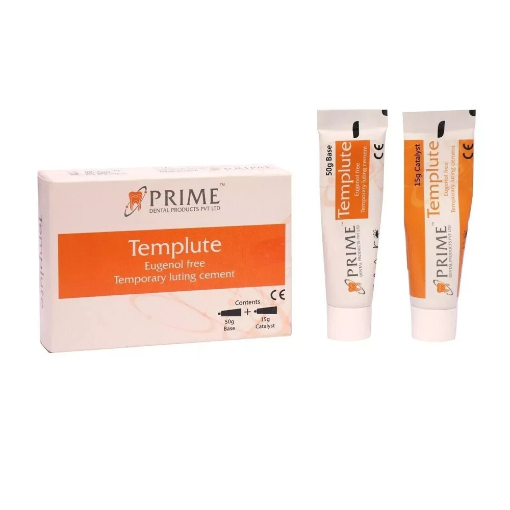 Prime Dental Templute Eugenol Free Temporary Luting Cement (Free Ship)