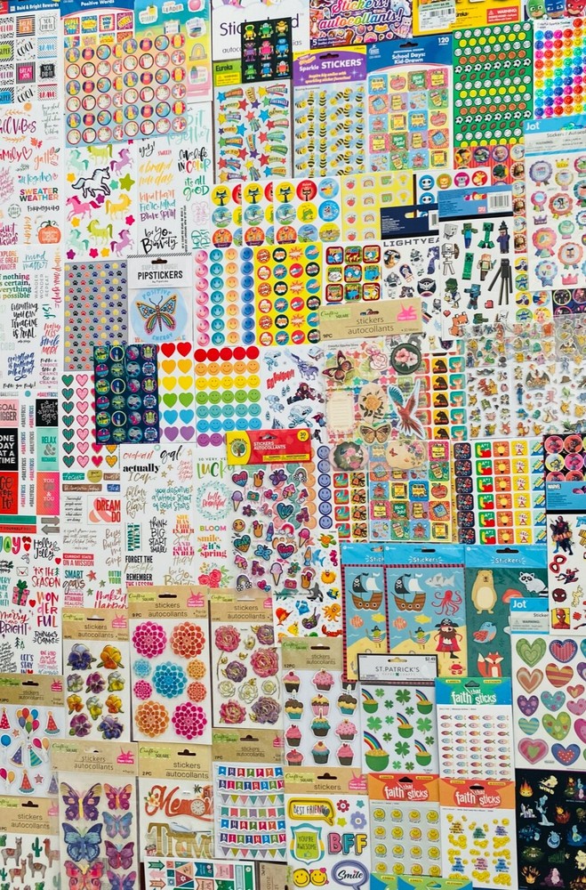 5000+ Colorful Planner Stickers Variety Pack for Scrapbooking Crafts School Projects and DIY Journals