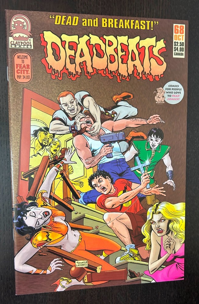 DEADBEATS #68 (Claypool Comics 2004) -- Independent HORROR -- NM-