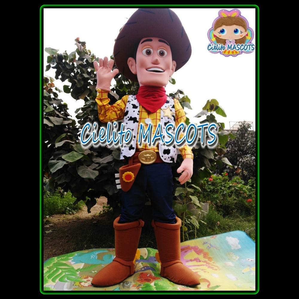 WOODY Mascot Toy Story Costume cosplay botarga halloween cartoon Cielito MASCOTS