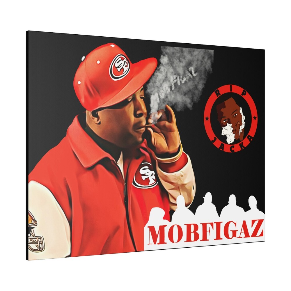 The Jacka Mac Dre rap rip  canvas wrap wall art 40