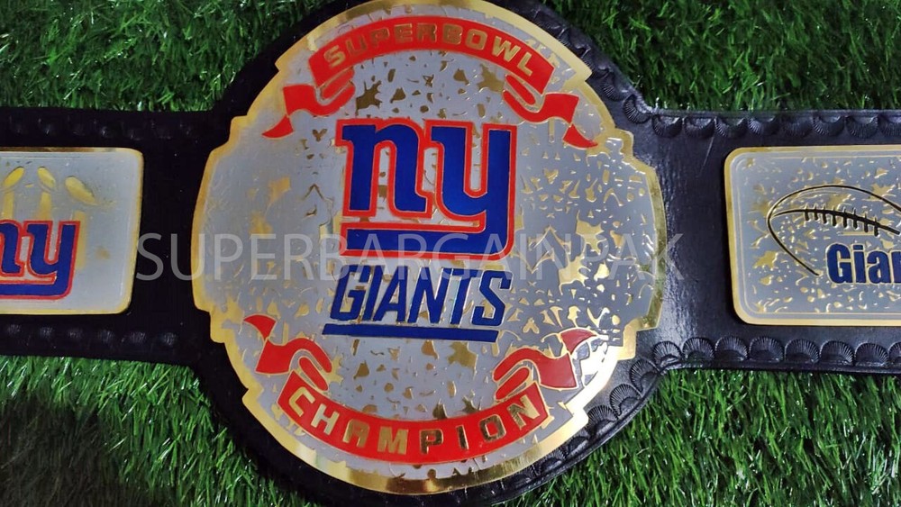 New York Giants Championship Belt Adult size