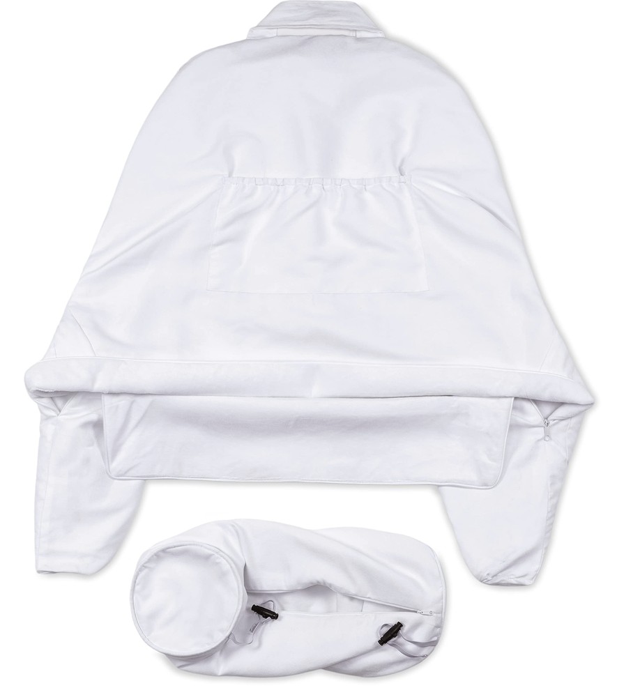 Husband Pillow XXL Cover Aspen - Reversible Micro Plush to Microsuede - Side ...