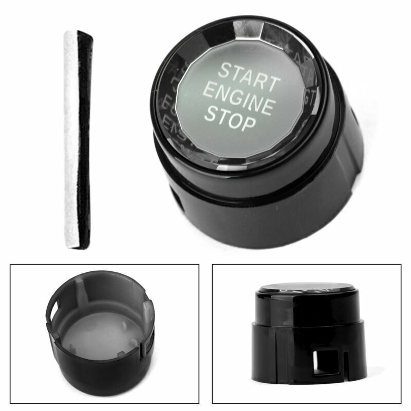 Black Start Stop Engine Push Button Switch Cover Crystal For BMW F Chassis F30