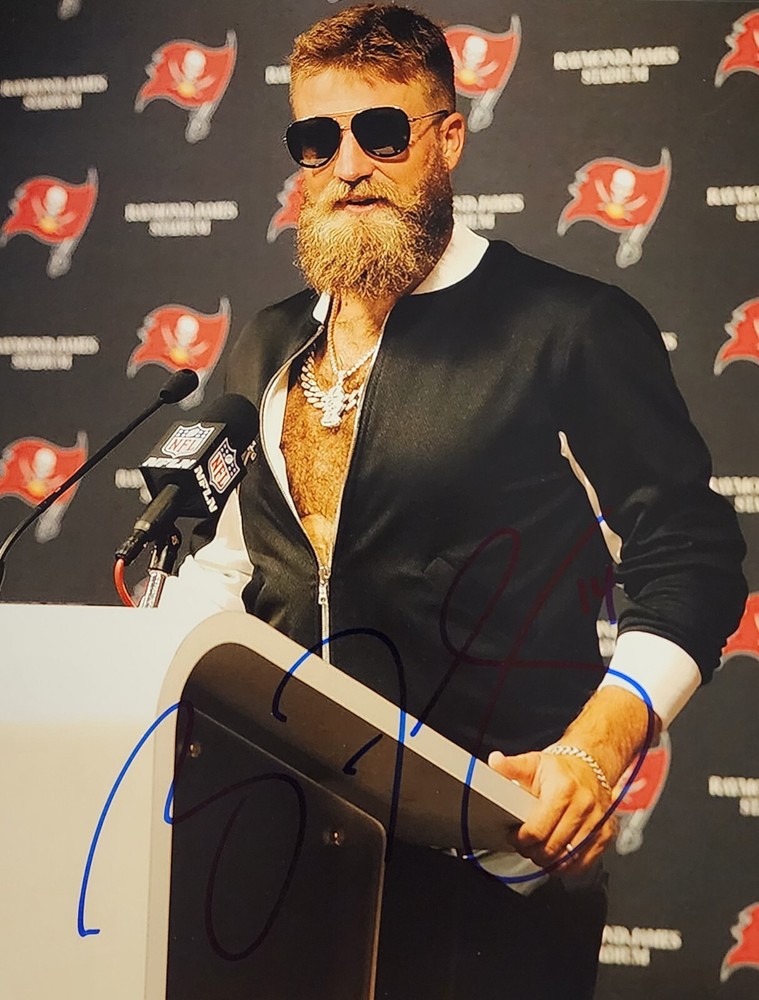 Ryan Fitzpatrick Signed 8x10 Tampa Bay Buccaneers Autograph 🏈 