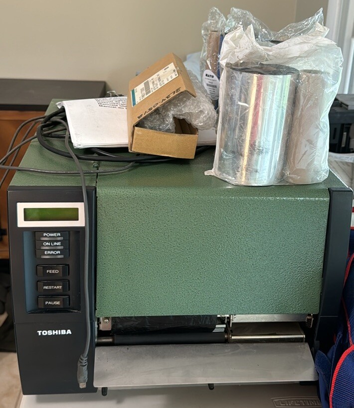 OnSyte B-SX5T Thermal Transfer Printer- Parts Or Repair