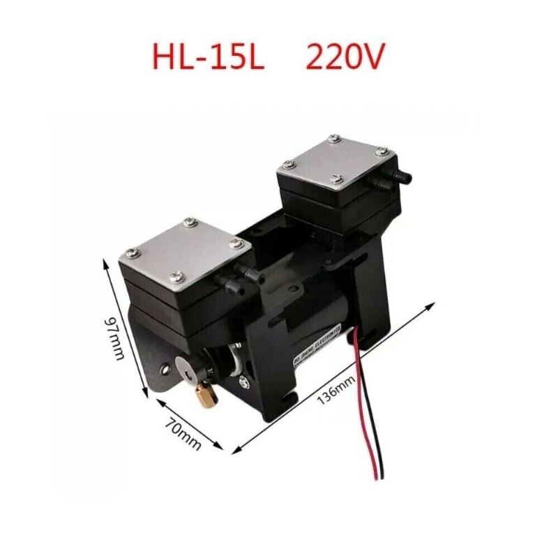 Negative Pressure Vacuum Pump Suction Pump for Beauty Equipment HL-15V/HL-15L