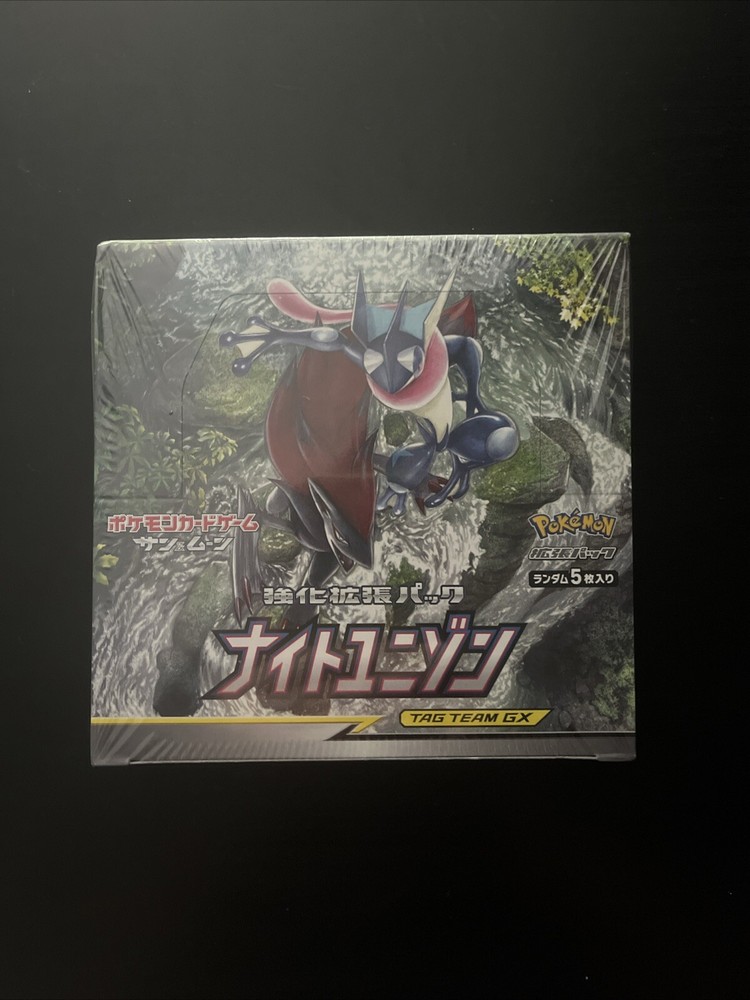 Night Unison Pokemon Japanese Booster Box Sealed US Seller