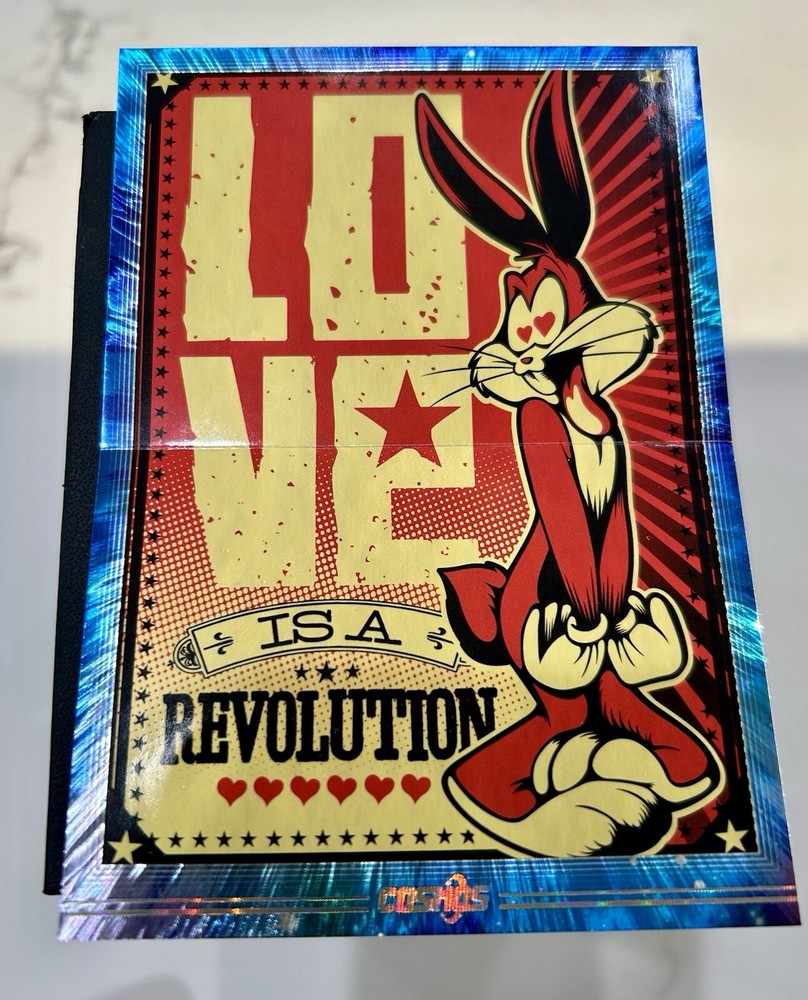 2024 Kakawow Cosmos Warner Bros Bugs Bunny Love Revolution Poster Booklet 044 of 245