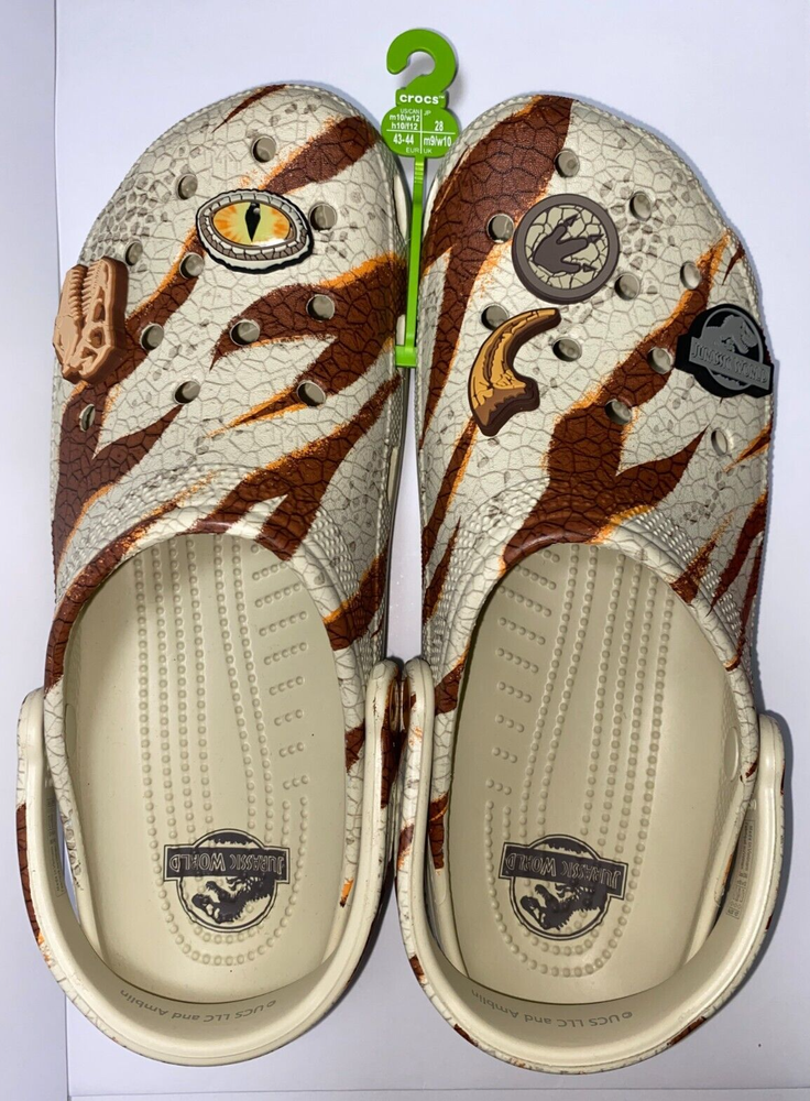 Crocs Jurassic World Classic Men's Size 10 Women's Size 12 LIMITED EDITION