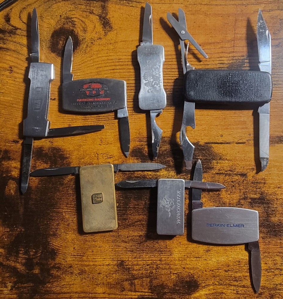 Premium Assortment of 7 Versatile Pocket Knives for Everyday Carry and Outdoor Adventures