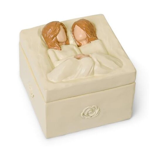 Custom Engraved Jewelry Box - Best Friend Birthday Keepsake Gift-image
