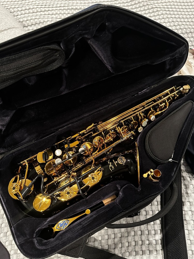 Selmer Paris Model 92BL 'Supreme' Alto Saxophone in Black Lacquer MINT CONDITION