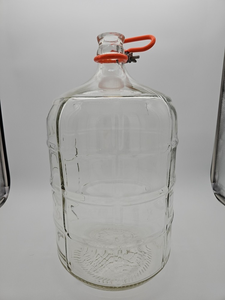 6 Gallon Glass Carboy Jug Homebrew Beer Wine Mead Cider Moonshine Kombucha