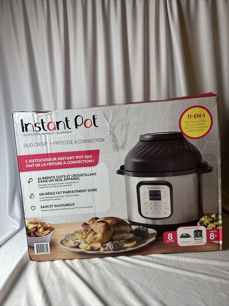 Instant Pot 8 Quart Duo Crisp + Air Fryer -