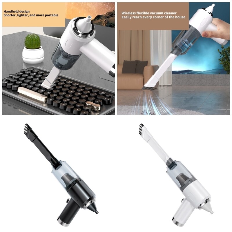 Multifunctional Handheld Vacuum for Cars and Home Cleaning