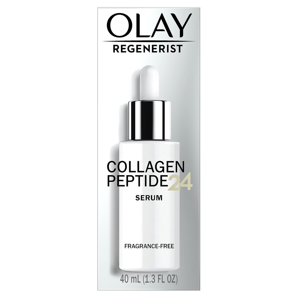 Olay Regenerist Collagen Peptide  Serum, Fragrance-Free, 1.3 fl oz
