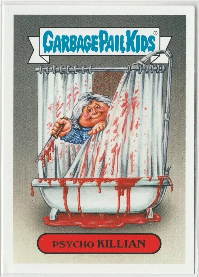 Psycho Killian #11b Garbage Pail Kids GPK 2019 Revenge of Oh the Horror-ible