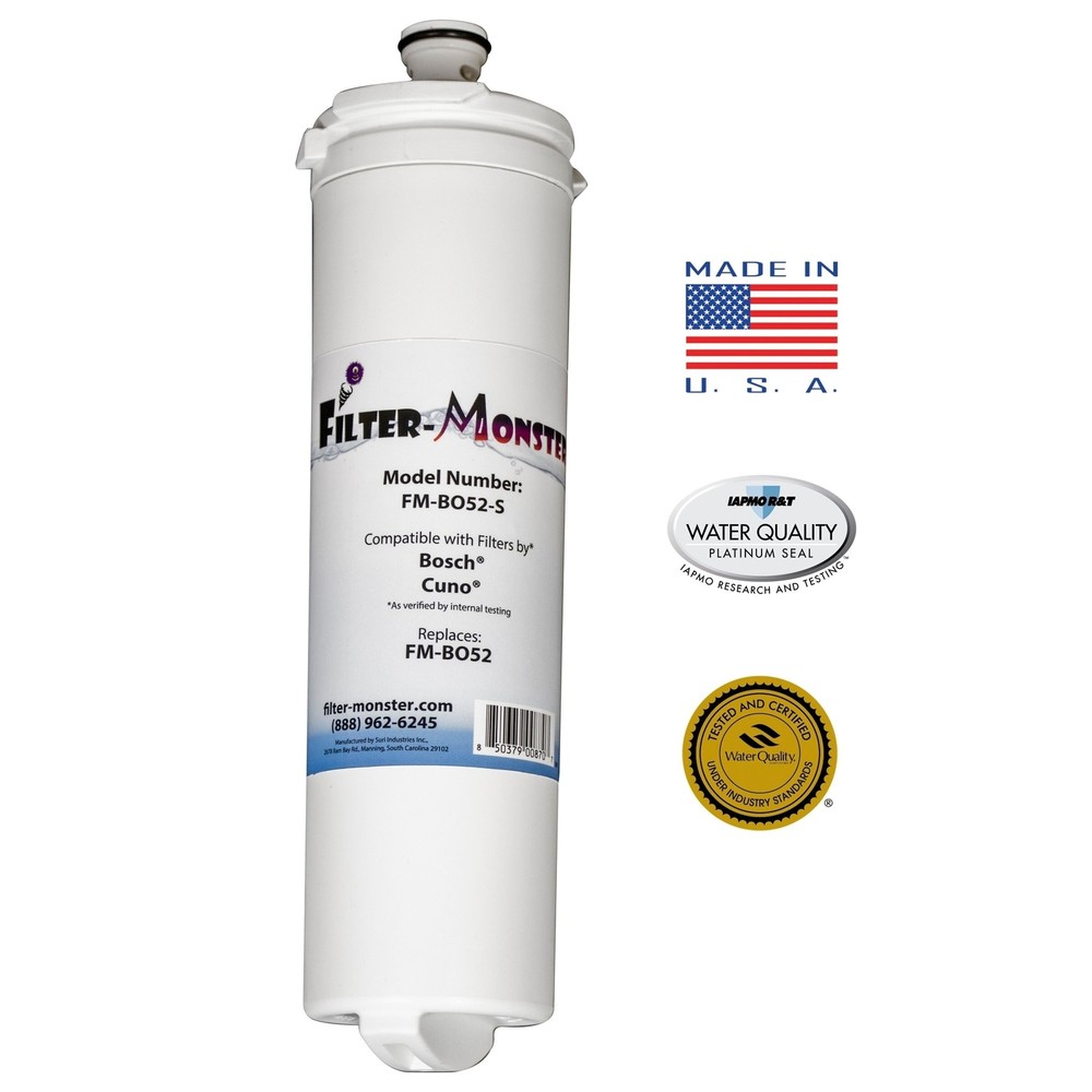 Replacement Compatible with Bosch 640565 Refrigerator Filter White