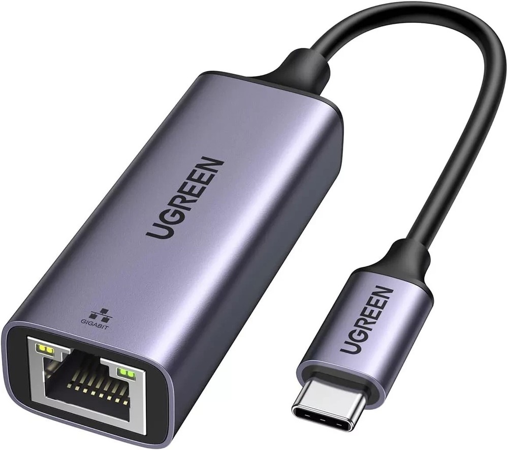 UGREEN USB C to Ethernet Adapter Gigabit RJ45 1000Mbps Fast LAN
