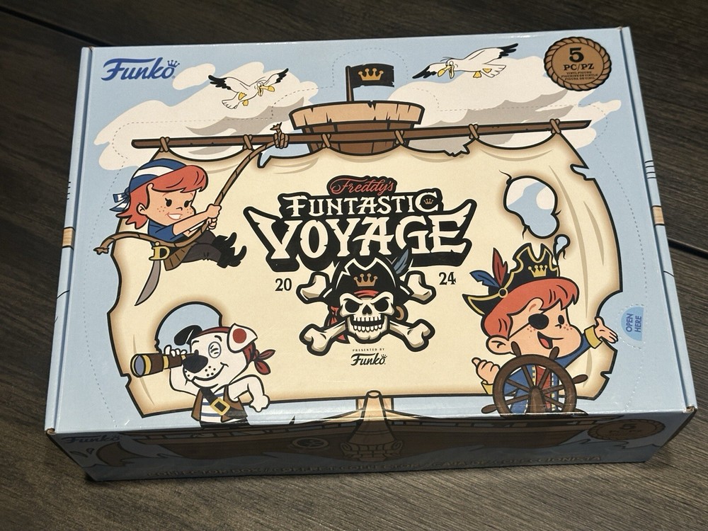 Funko Box of Fun 2024 Fundays Freddy’s Funtastic Voyage POP Bucklers SDCC Online