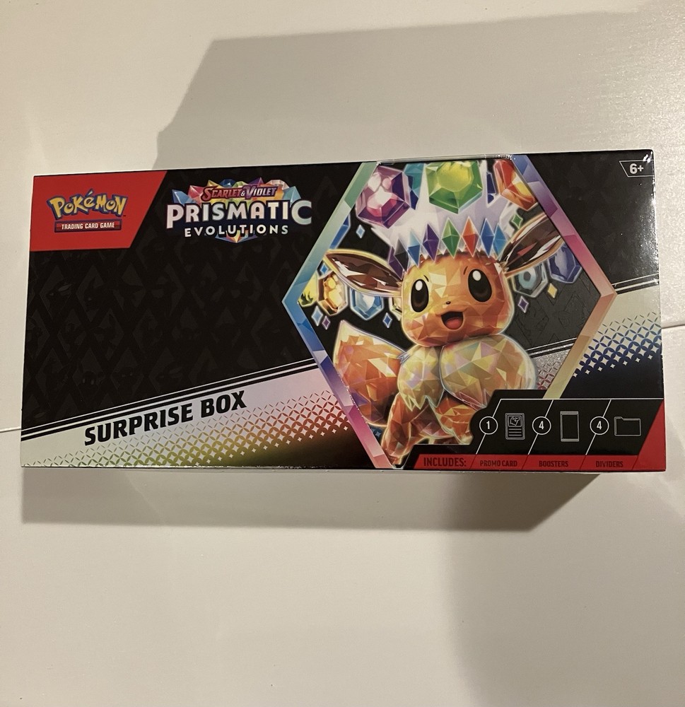Pokemon Prismatic Evolution Surprise Box New Sealed