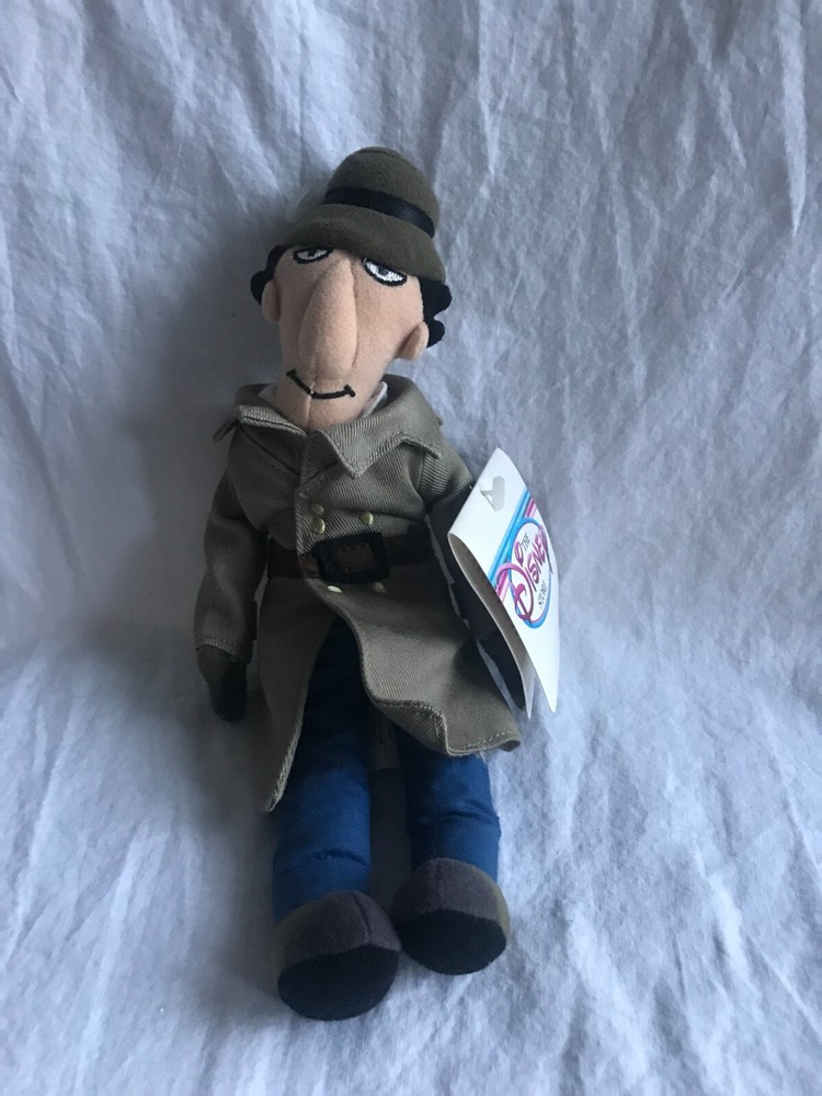 Disney Store Mini Bean Bag Plush Toy Inspector Gadget Soft Stuffed Collectible