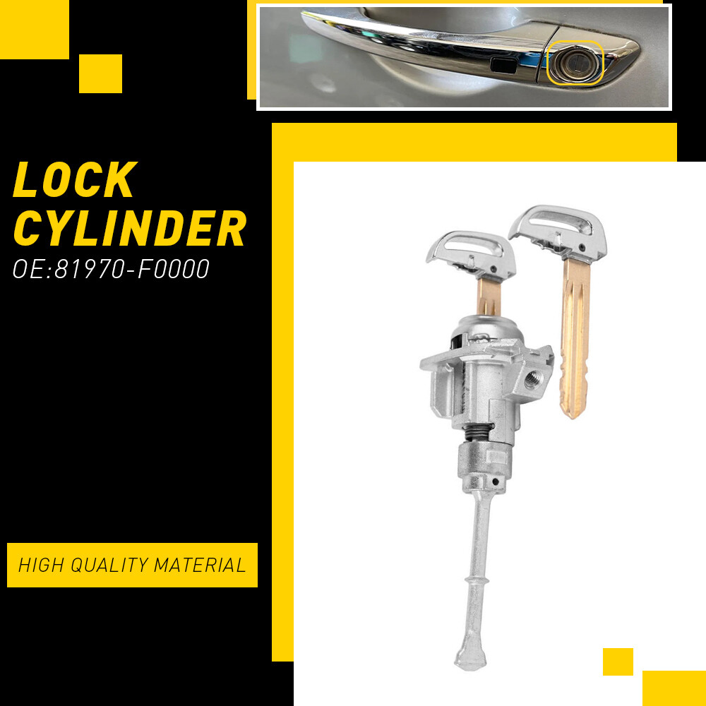 2017-2020 Hyundai Elantra Driver Side Door Lock Cylinder With 2 Keys