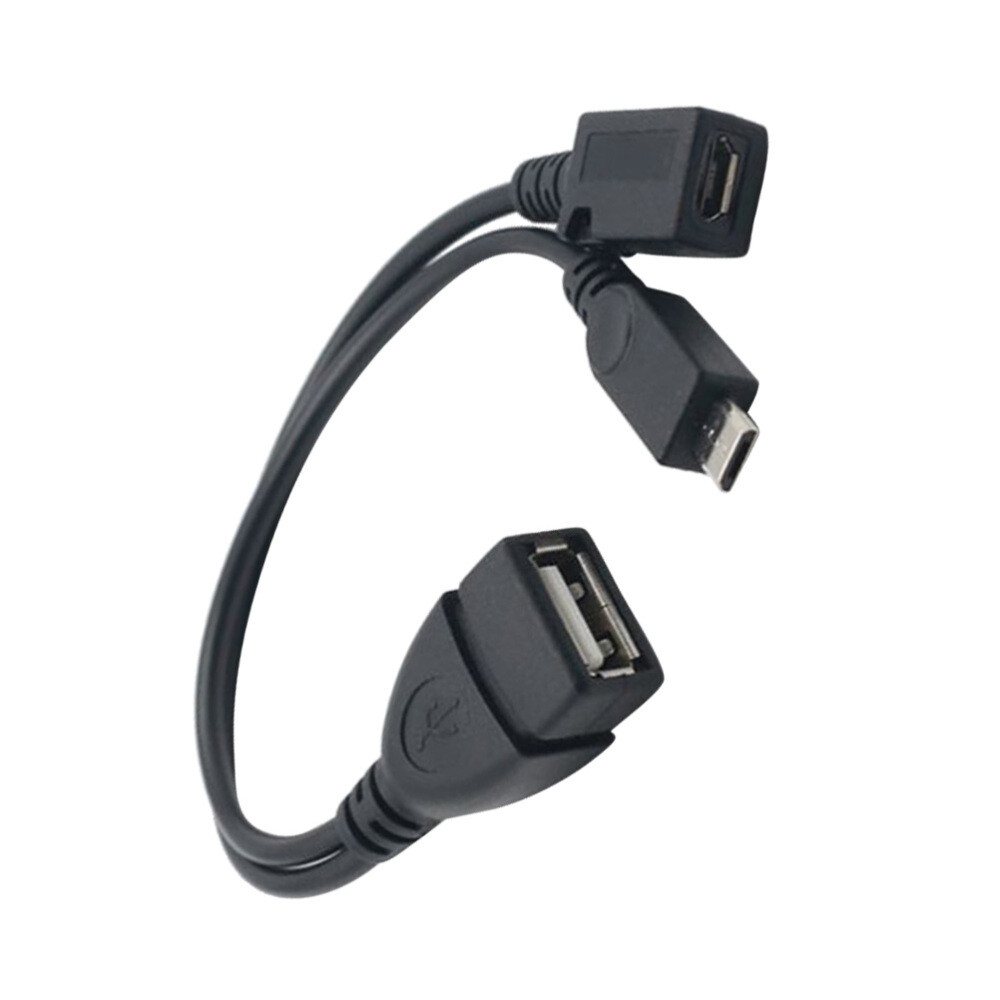 Multi-Function OTG USB Charging Cable with Micro Adapter