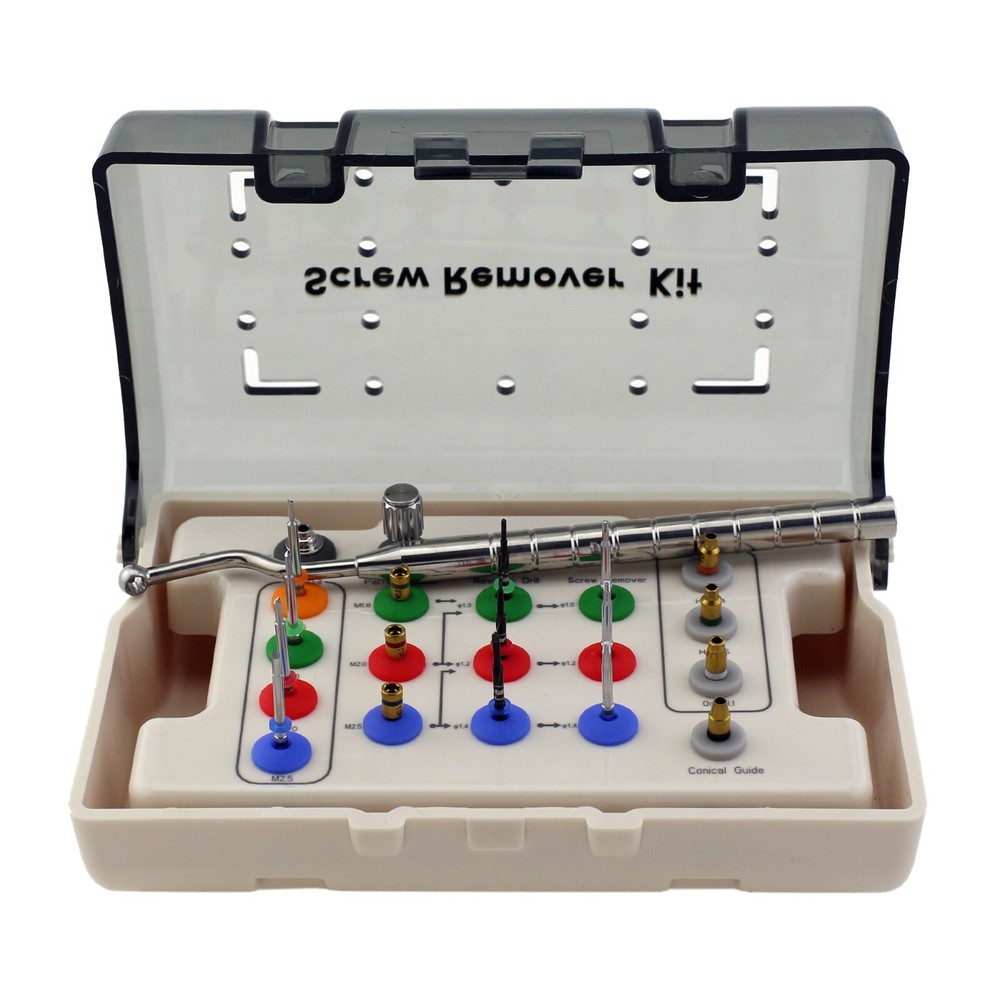 Dental Implant Fractured Screw Removal Kit Remover NeoBiotech SR Repair Claw