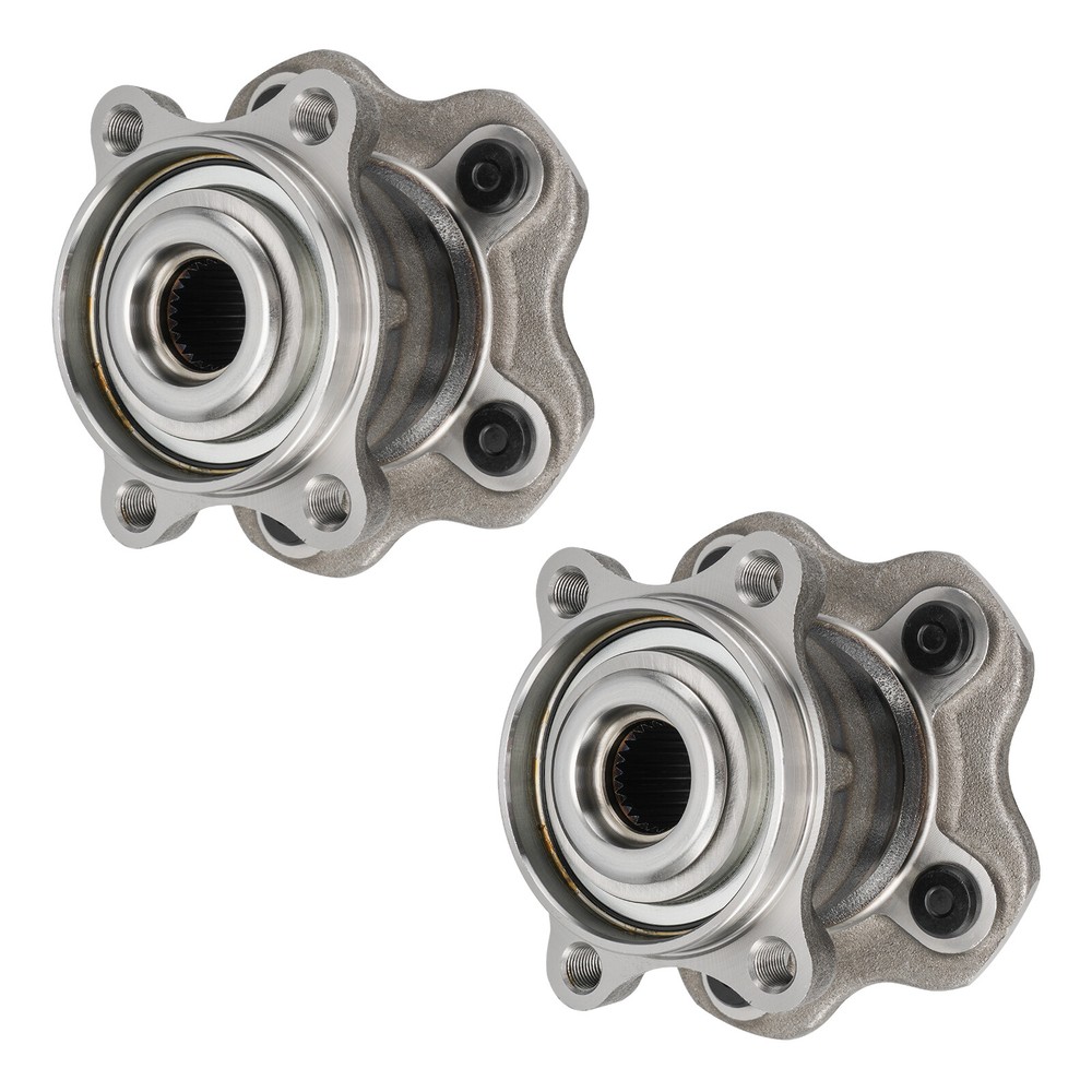 Pair REAR Wheel Hub and Bearings for 2008-2013 Nissan Rogue 2011-2014 Juke AWD