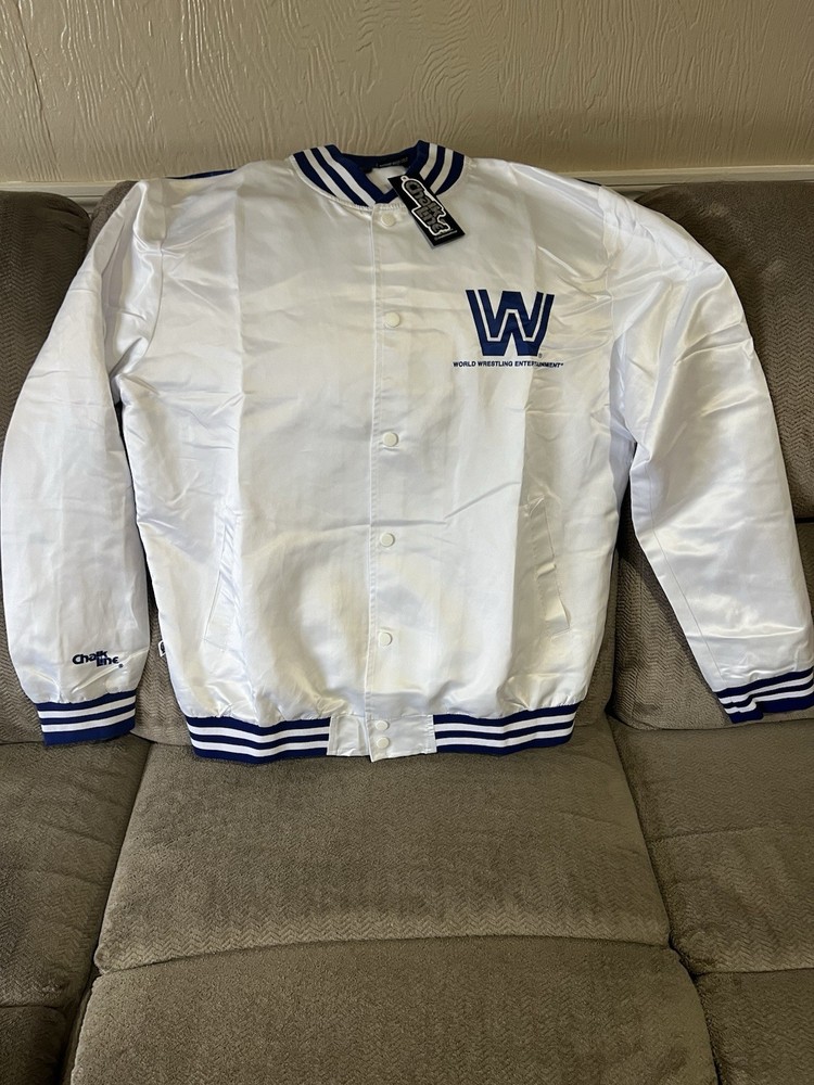 Ultimate Warrior  Chalk Line Style Jacket WWF  XL New With Tags
