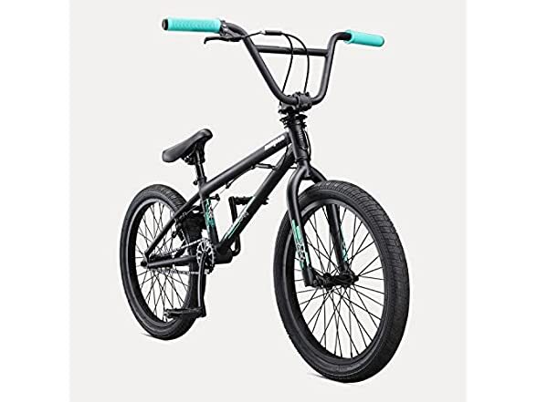 Mongoose Legion L10 BMX Bike 20-Inch Black/Teal 20-Inch Wheels/L10