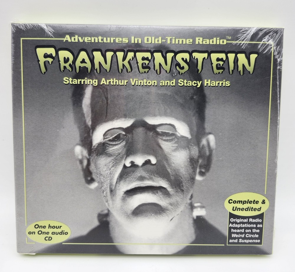 Frankenstein (Adventures Old Time Radio) 1 Hour Audio CD - SEALED