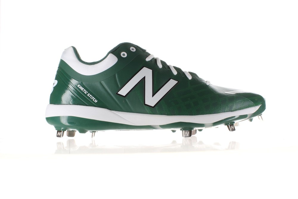 New Balance Mens L4040tf5 Green/White Baseball Cleats Size 16 (2E) (2022145)