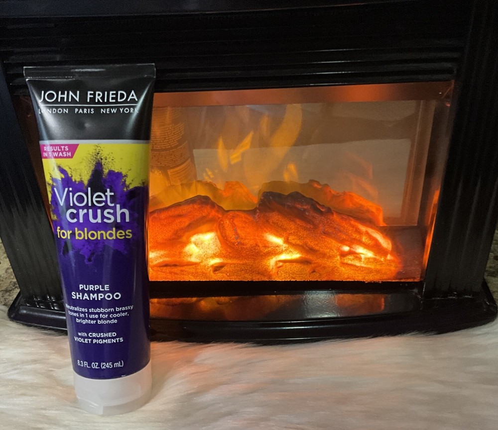 John Frieda Violet Crush Purple Shampoo for Blondes 8.3 oz New
