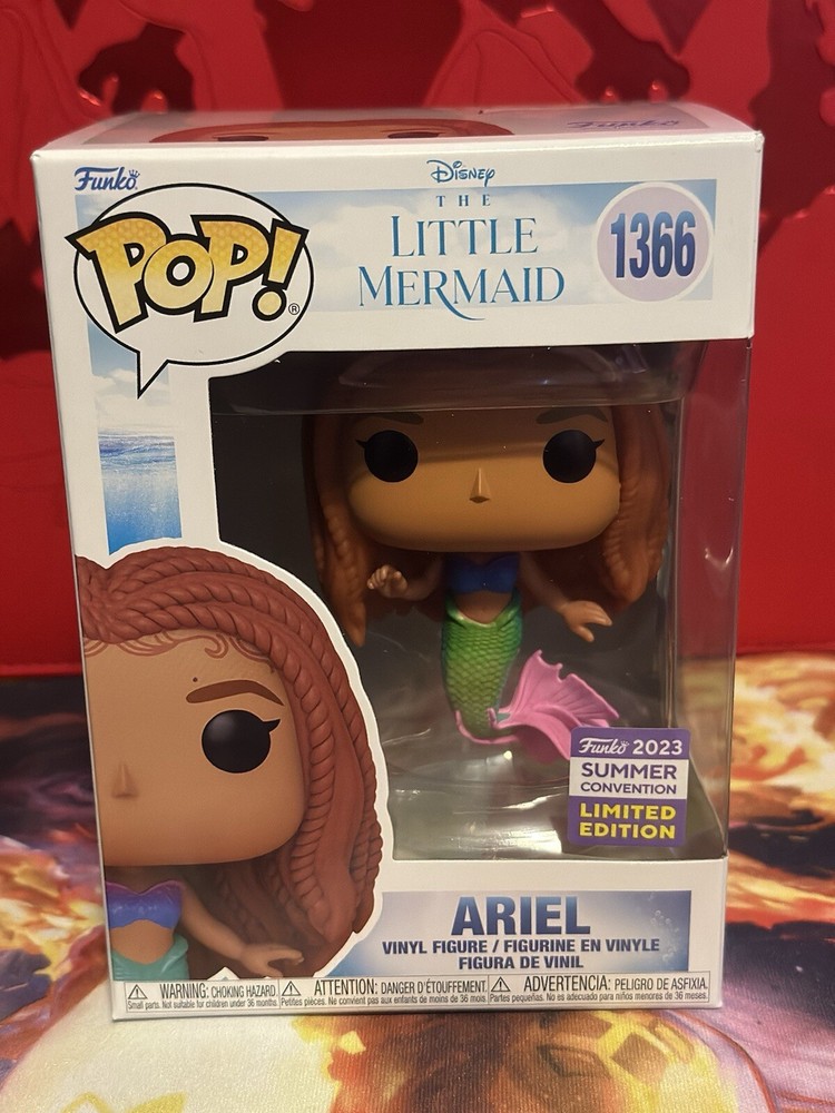 Funko POP The Little Mermaid Ariel 2023 Summer Convention Exclusive #1366